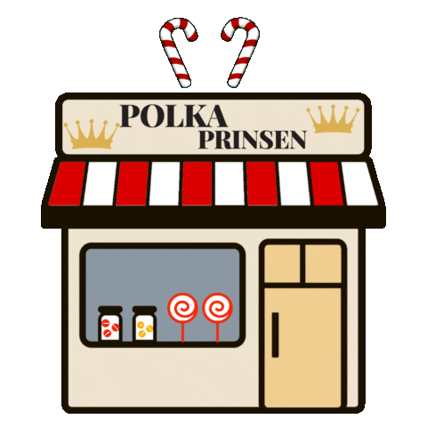 Polkaprinsen giphyupload white red crown Sticker