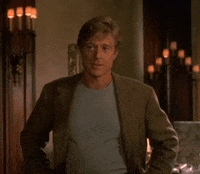 Robert Redford Yes GIF