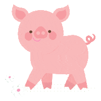 Pig Sticker by cachivachekidsale