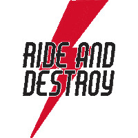 Harley Davidson Motorcycle Sticker by Ride And Destroy