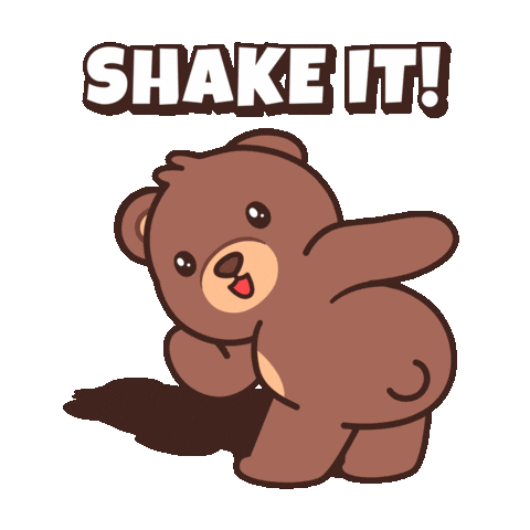 Shake It Dancing Sticker by BEARISH
