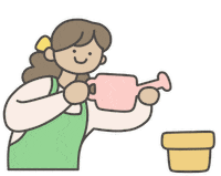 Plant Garden Sticker