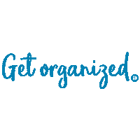 Logo Organize Sticker by iDesign