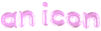 pink text Sticker by Simon Falk