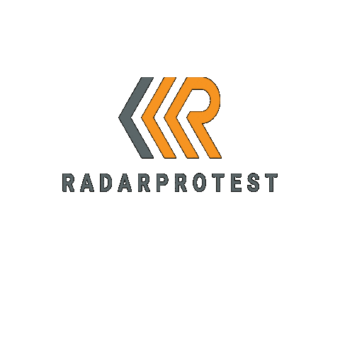 radarprotest giphygifmaker protest radar blitzer Sticker