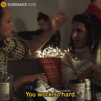 tonya glanz office GIF by Sundance Now