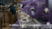 Croissant Coffee Shop GIF by IF Movie