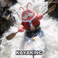 Kayak Kayaking GIF by LobsterClaus