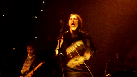 Drumming Rock Show GIF by Marquis of Vaudeville