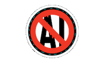 Human Made Creator Sticker by Marcel Katz Dalí / The Art Plug