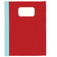 Studying Back To School Sticker