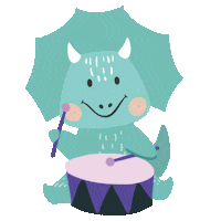 Harmony_skcz music harmony dinosaurus dino harmony Sticker