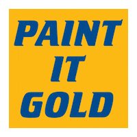 Wne Paint It Gold Sticker by Western New England University