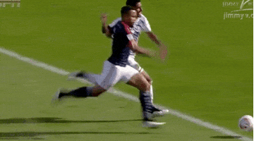 soccer tackle GIF by LA Galaxy