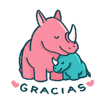 I Love You Hug Sticker by Holler Studios