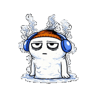 Tired Sticker Sticker