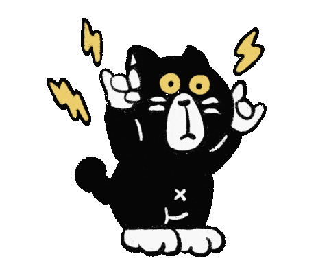 Rock 貓 Sticker