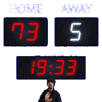 5 Away Sticker