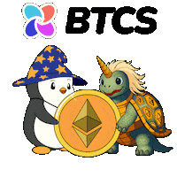 To The Moon Crypto Sticker by Pudgy Penguins