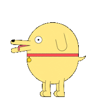 Happy Dog Sticker by Milk and peppers