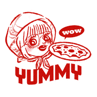 Pizza Yuchi Sticker