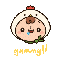 Happy Chicken Sticker