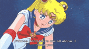 sad sailor moon GIF