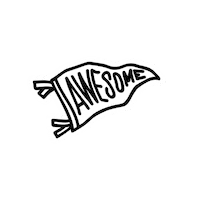 Awesome Flag Sticker by created by South