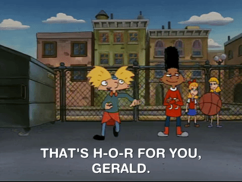 hey arnold nicksplat GIF