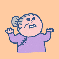 Angry On Fire GIF by SOWINGHONG