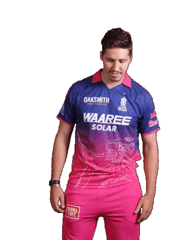 Halla Bol Pink Sticker by Rajasthan Royals