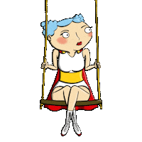 Girl What Sticker by Sympathiegestalten