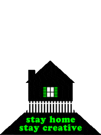 House Stay Home Sticker by doodah.ch