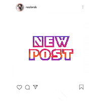 realoshop new instagram like new post Sticker