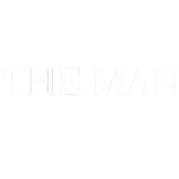 Theman Sticker by RANDY WILLARD | THE MAN MAKES THE SUIT