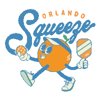 Orlando Magic Orange Sticker by Orlando Squeeze