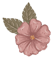 Pink Flower Sticker