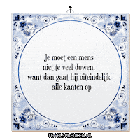 Nl Mens Sticker by Tegelspreuken.nl
