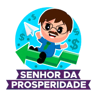 Senhor Prosperidade Sticker by Os Meninos da Consciência