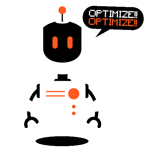 Robot Optimize Sticker by WAYA