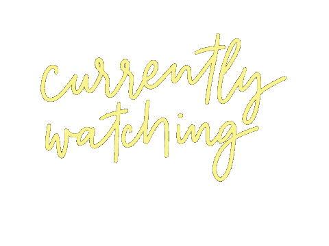 Watching Tv Show Sticker