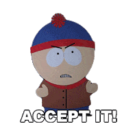 Stan Marsh Deal With It Sticker by South Park