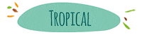 Granoladz tropical granoladz granola dz dzgranola Sticker
