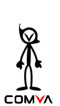 COMVA hello hi comva Sticker
