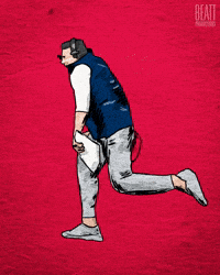 New England Patriots Running GIF