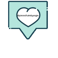 Angiescakes Sticker by Piece of Cake by Angie