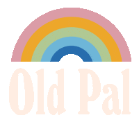 oldpal rainbow weed 420 classic Sticker