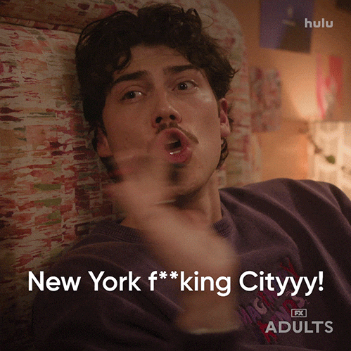 New York Vacation GIF by Adults
