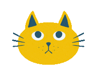 gaialuvino cat eyes gatto micio Sticker