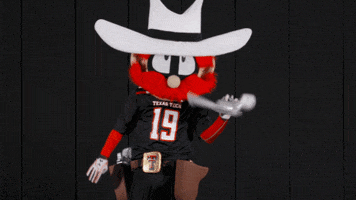 TexasTechRedRaiders texas tech red raiders raider red GIF